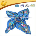 2015 New Design Flower Colorful Fashion Neckwear Écharpes en soie Vente en gros